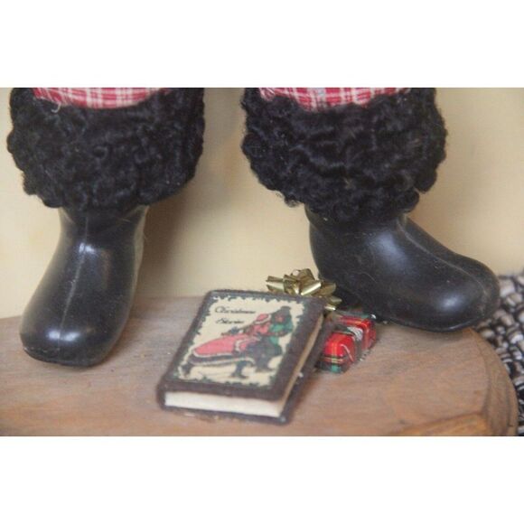 Kathleen bush 1991 signed vintage as is handmade drummer holiday Christmas decor - Picture 10 of 12